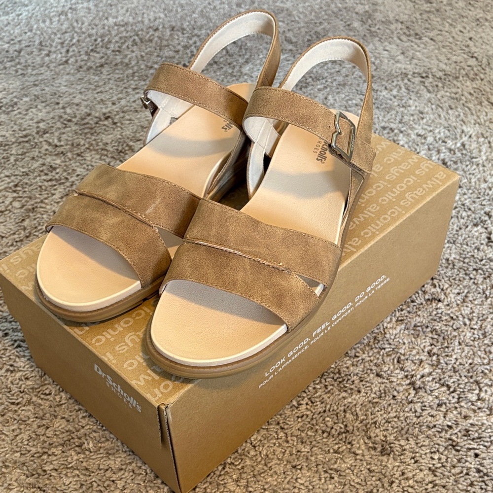 Brown Suede Women Sandals